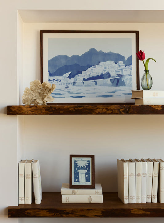 Amalfi Watercolours, Poster