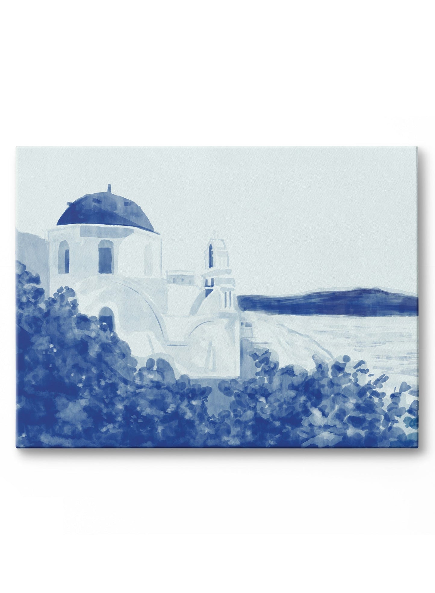 Postcard from Santorini, Poster